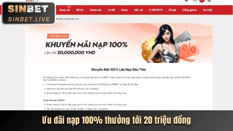 Tổng quan các loại khuyến mãi 7up99